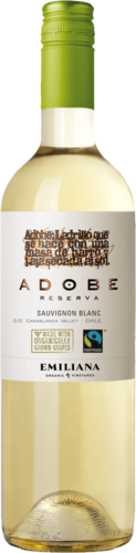 Adobe Sauvignon Blanc DO 2021/2022 Biowein Emiliana