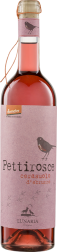 Cerasuolo d`Abruzzo Rosato Pettirosce DOP 2015 Lunaria Organic Wine