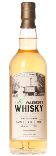 The ValeReuss Organic Single Rye Whisky