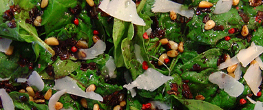 Salat vom Blattspinat