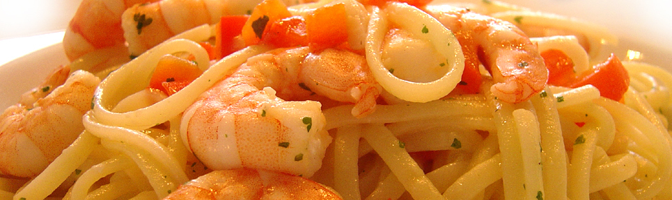 Linguine mit Scampi