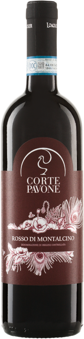 Corte Pavone Rosso di Montalcino DOC 2021 Loacker Bio