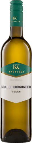 Grauer Burgunder Gutswein QW 2021 Knobloch Biowein