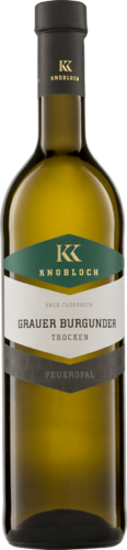Grauer Burgunder Feueropal QW 2019/2020 Knobloch Biowein