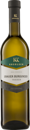 Grauer Burgunder Feueropal QW 2022/2023 Knobloch Biowein