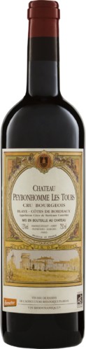 Château Peybonhomme Les-Tours Cru Bourgeois AOC 2021 Biowein