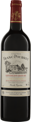 Château Franc-Pourret St. Emilion Grand Cru AOC 2021 Bio