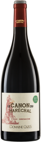 Canon du Maréchal Syrah-Grenache IGP 2021/2022 Bio Domaine Cazes