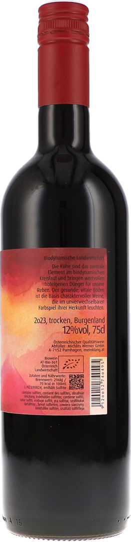 Burgenland rot 2023 Meinklang Biowein - PRObioWEIN