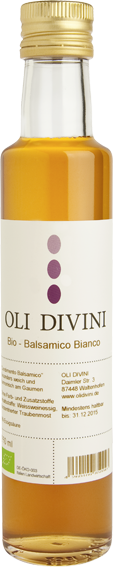 Balsamico Bianco Oli di Vini Bio