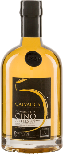 Calvados Cinq Autels VSOP Pitrou Bio