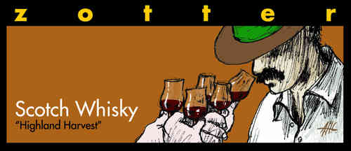 Scotch Whisky 'Higland Harvest' Schokolade Bio Zotter