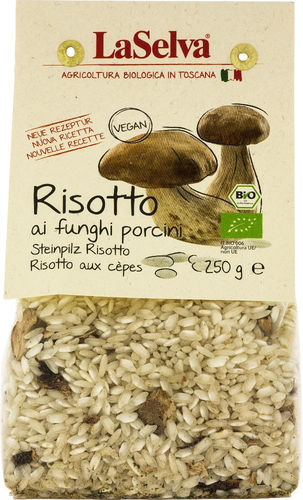 Risotto mit Steinpilzen Bio La Selva