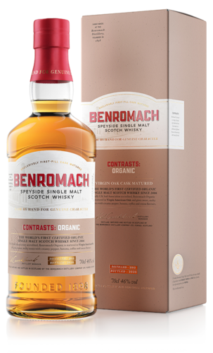 Benromach Organic Speyside Single Malt Scotch Whisky
