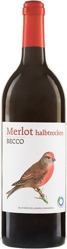 Merlot halbtrocken IGT 2022 Becco Liter Biowein