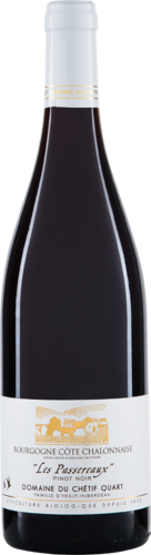 LES PASSEREAUX Rouge Côte Chalonnaise AOP 2023 Domaine du Chétif Quart Bio