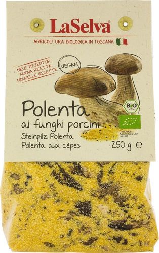 Polenta mit Steinpilzen Bio La Selva