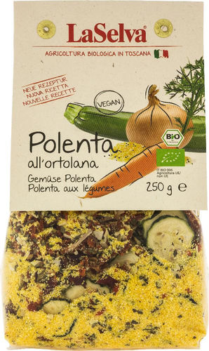 Polenta mit Gemüse Bio La Selva