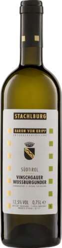 Vinschgauer Weissburgunder DOC 2019 Stachlburg Biowein