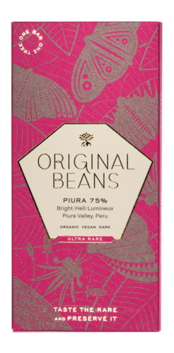 Piura 75% Bio Schokolade Original Beans