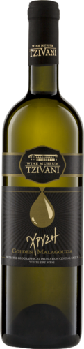 Golden Malagouzia Regional Wine 2019/2020 Tzivani Biowein