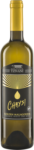 Golden Malagouzia WINE MUSEUM 2023 Tzivani Biowein