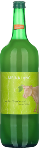 Traubensaft weiß naturtrüb Meinklang Bio