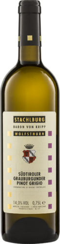 Grauburgunder Pinot Grigio 2018 Stachlburg Biowein