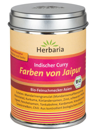 Indischer Curry 'Farben von Jaipur' Herbaria Bio