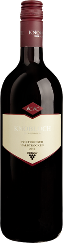 Rotwein halbtrocken Liter 2022 Knobloch Biowein