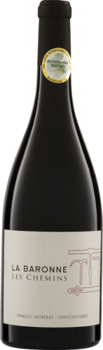 Les Chemins Rouge AOP 2020 Château La Baronne Biowein