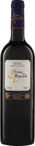 Usoa de Bagordi Joven Rioja D.O.Ca. 2015 Bio