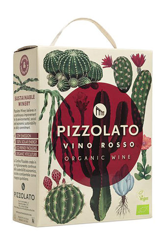 Bag in Box Rosso 3 Liter Pizzolato Bio