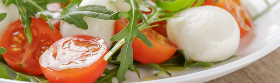 Caprese mit Rucola