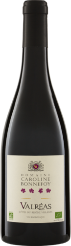 Valréas Cotes du Rhone Villages Rouge AOP 2019/2020 Bonnefoy Biowein
