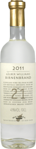 Gelber Williams Nr. 21 Humbel Bio