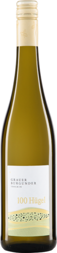 Grauburgunder 100 Hügel QW 2023 Biowein