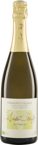 Crémant d'Alsace AOP Brut Nature 2020/2021 Stentz Bio