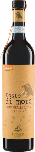 Montepulciano Coste di Moro DOC 2018 Lunaria Biowein