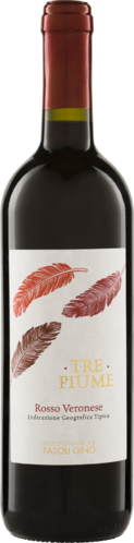 Tre Piume Rosso Veronese IGT 2020 Fasoli Biowein