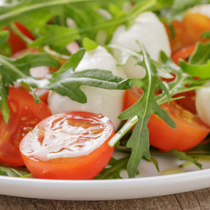 Caprese mit Rucola