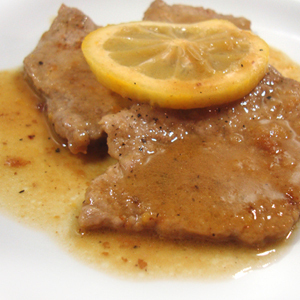 Scaloppini al limone