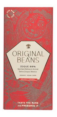 Zoque 88% bitter Bio Schokolade Original Beans