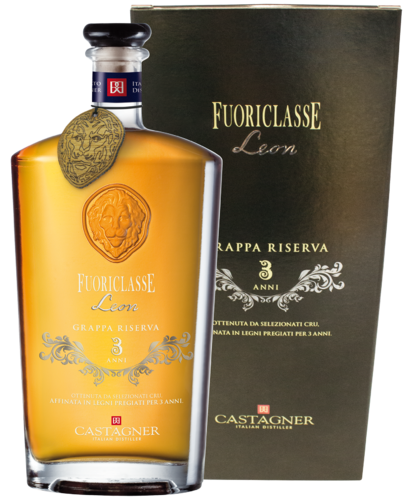 Grappa Fuoriclasse Leon Riserva 3 Anni Castagner