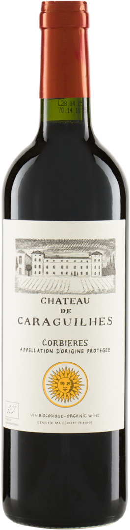 Château de Caraguilhes Rouge Corbières AOP 2022 Biowein