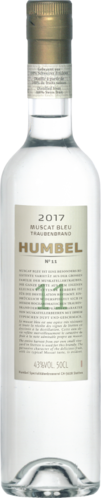 Muscat Bleu Traubenbrand Nr. 11  Humbel Bio