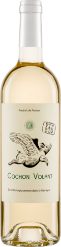 Cochon Volant Blanc Corbières AOP 2020/2021 Château de Caraguilhes Bio