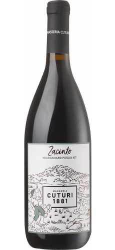 ZACINTO Negroamaro Puglia IGT 2023  Masseria Cuturi Biowein