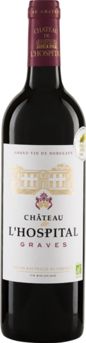 Château de L'Hospital Graves Rouge AOC 2019 Biowein