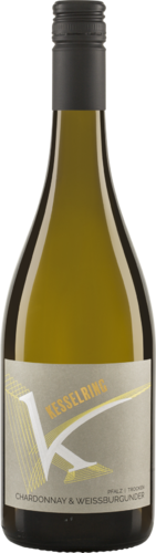 Chardonnay-Weißburgunder QW 2024 Kesselring Biowein